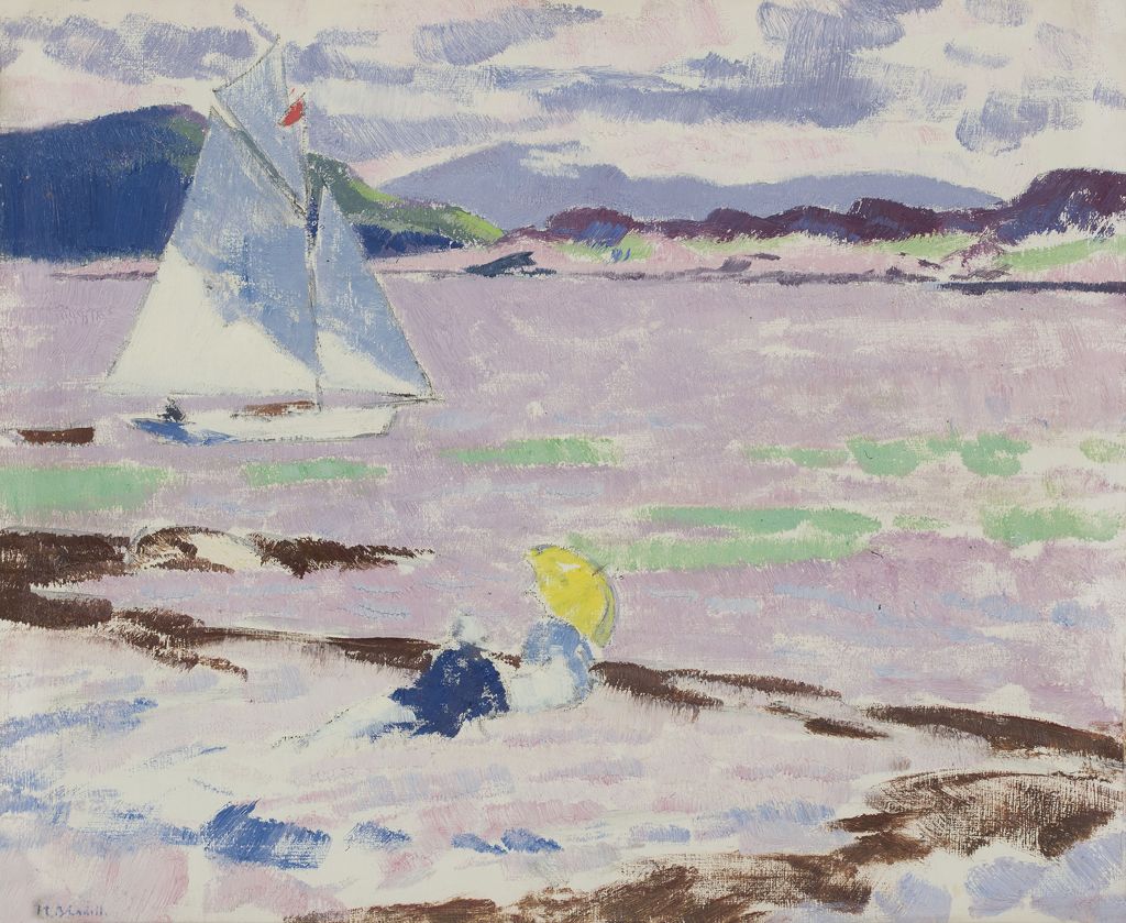FRANCIS CAMPBELL BOILEAU CADELL | Roina in the Sound of Mull